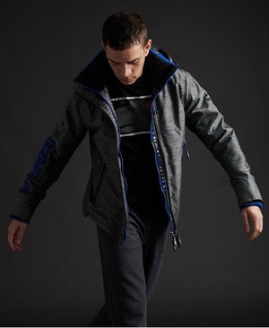 Superdry Limited Edition Blockneck SD-Windcheater Férfi Kabát Fekete | SRBPN9847